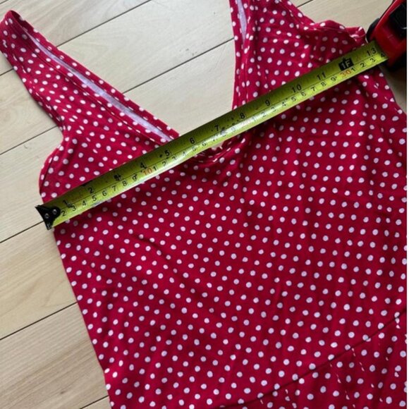 Charming vintage-inspired red polka dot dress by Nass Woman - Picture 4 of 8